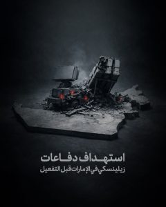 استهداف دفاعات زيلينسكي في الإمارات قبل التفعيل