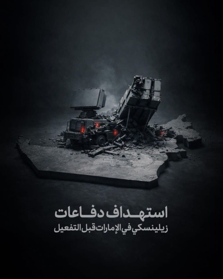 استهداف دفاعات زيلينسكي في الإمارات قبل التفعيل