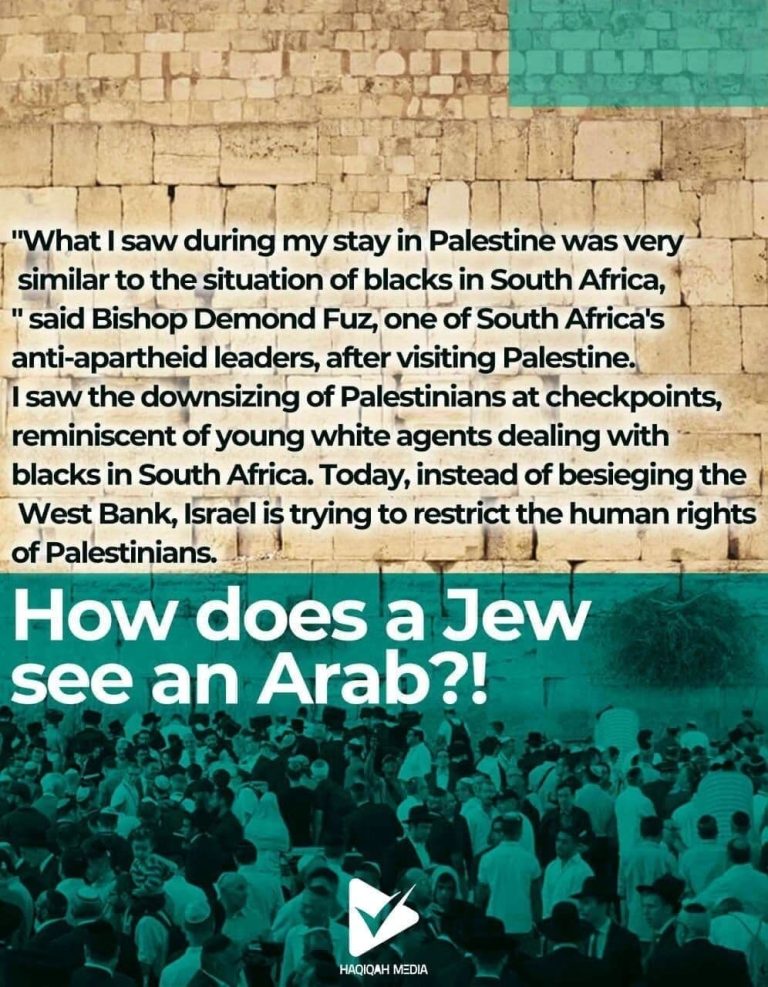 How does a Jew see an Arab?!