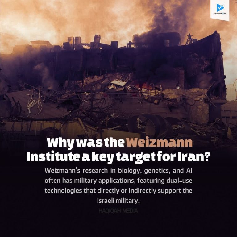 Why was the Weizmann lnstitute a key target for lran?