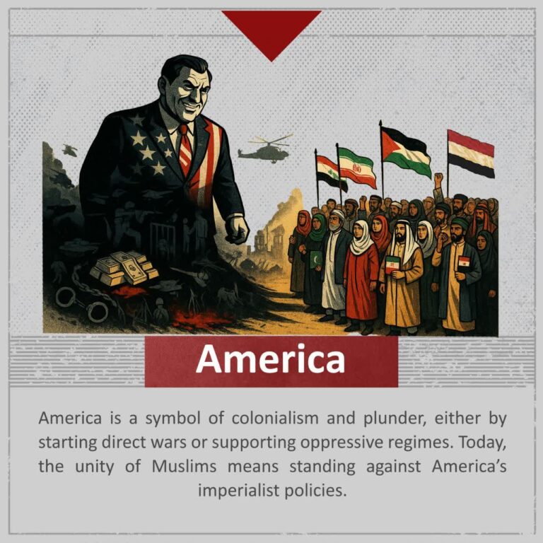 America is a symbol of colonialism