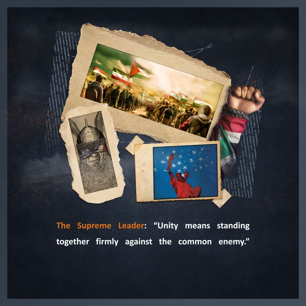 Unity means standing