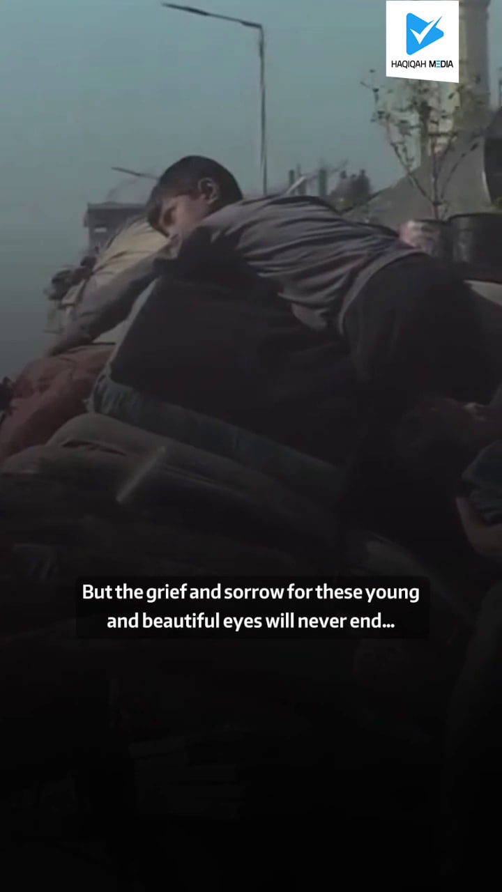 But the grief and sorrow for these young and beautiful eyes will never end..