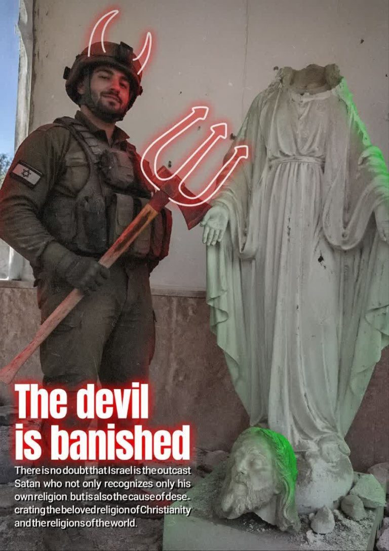 The devil is banished
