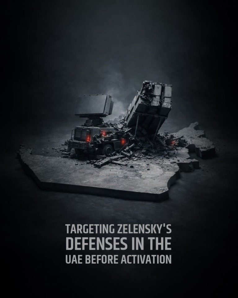 Targeting Zelensky's Defenses in the UAE Before Activation