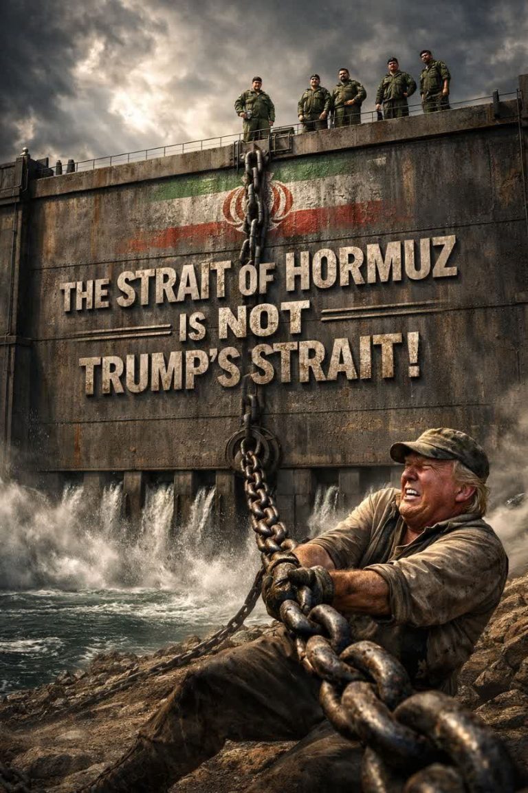 THE STRAIT OF HORMUZ IS NOT TRUMP'S STRAIT !