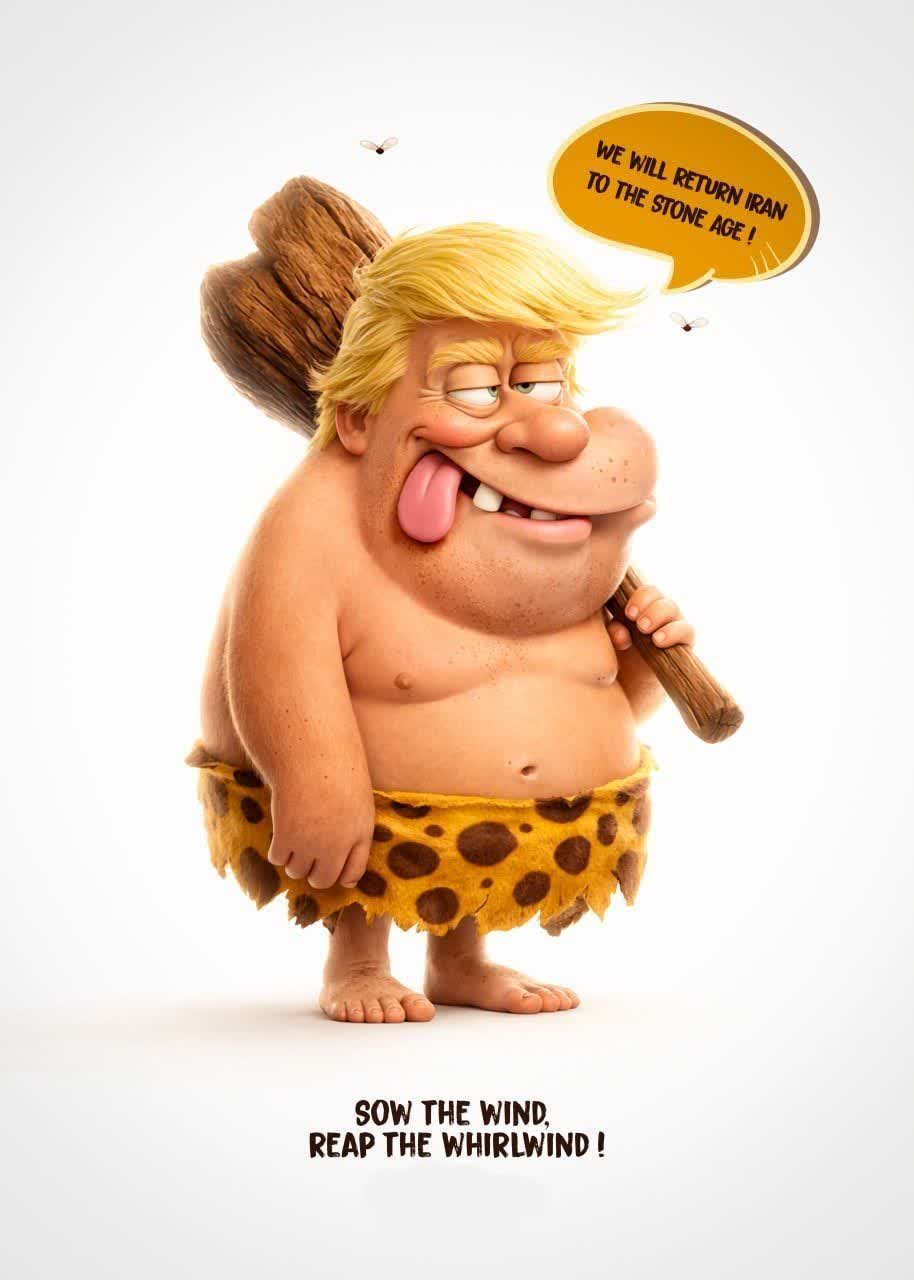 WE WILL RETURN IRAN TO THE STONE AGE!