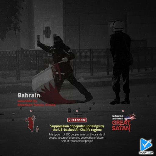 Bahrain wounded by American family crimes