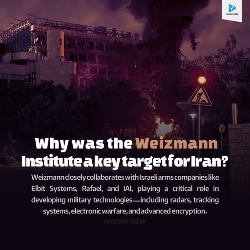 Why was the Weizmann lnstitute a key target for lran?