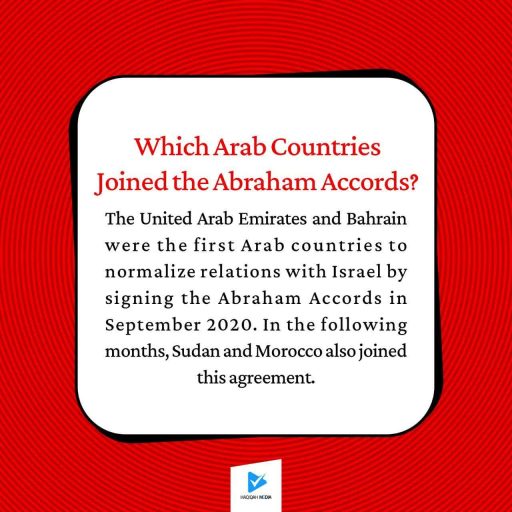 Which Arab Countries Joined the Abraham Accords?