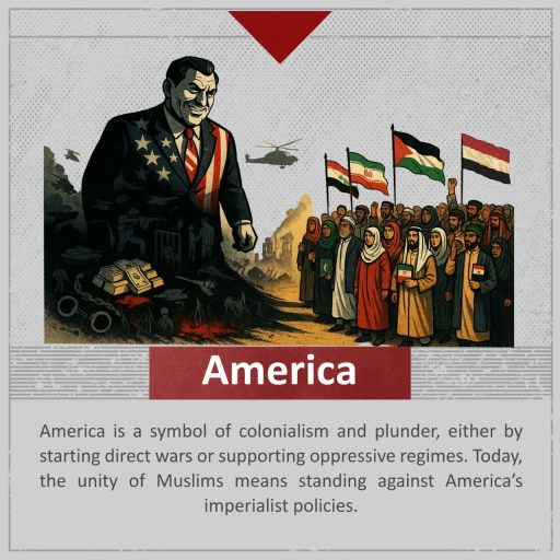 America is a symbol of colonialism