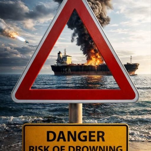 RISK OF DROWNING NO PASSAGE WITHOUT AUTHORIZATION FROM IRAN