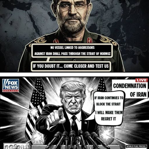 BREAKING: TPUMP THEARTENS IRAN OVER I WILL STRAIT OF HORMUZ BLOCKADE