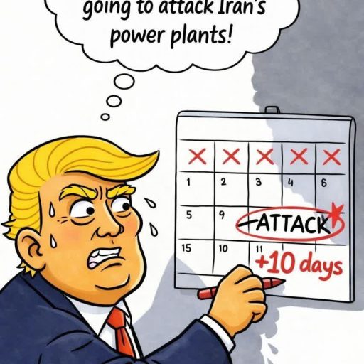 This time, I'm really going to attack Iran's power plants !