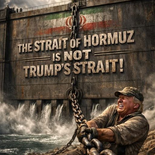 THE STRAIT OF HORMUZ IS NOT TRUMP'S STRAIT !