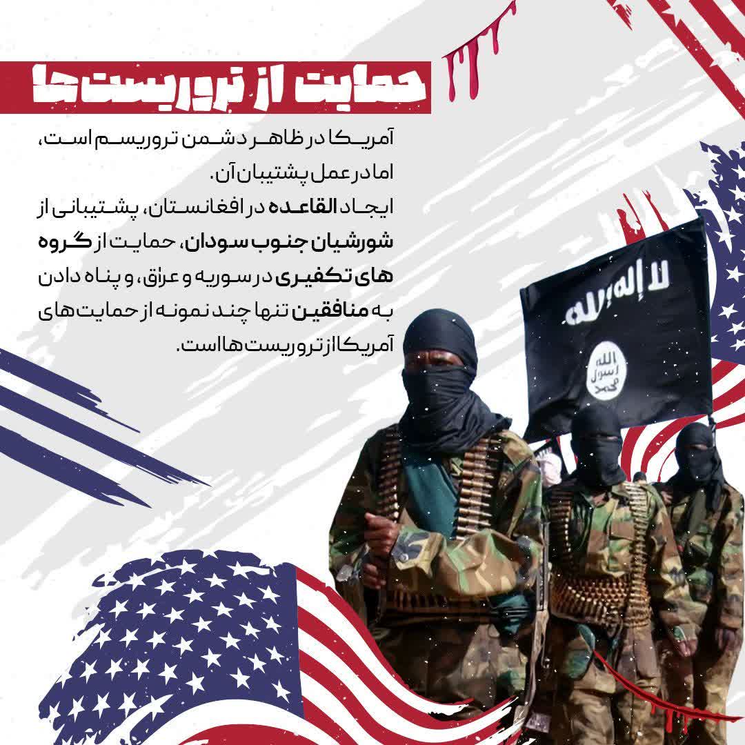 حمایت از تروریست ها