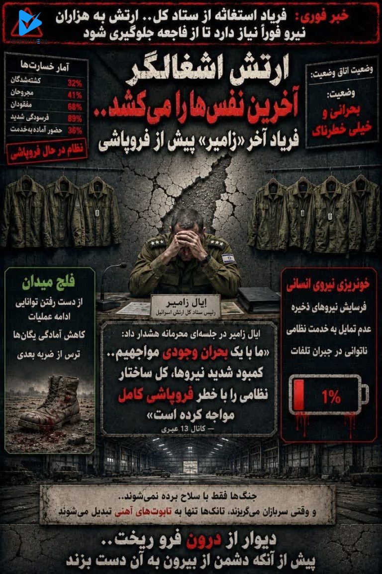 ارتش اشغالگر آخرین نفس ها را می کشد.... فریاد آخر زامیر پیش از فروپاشی