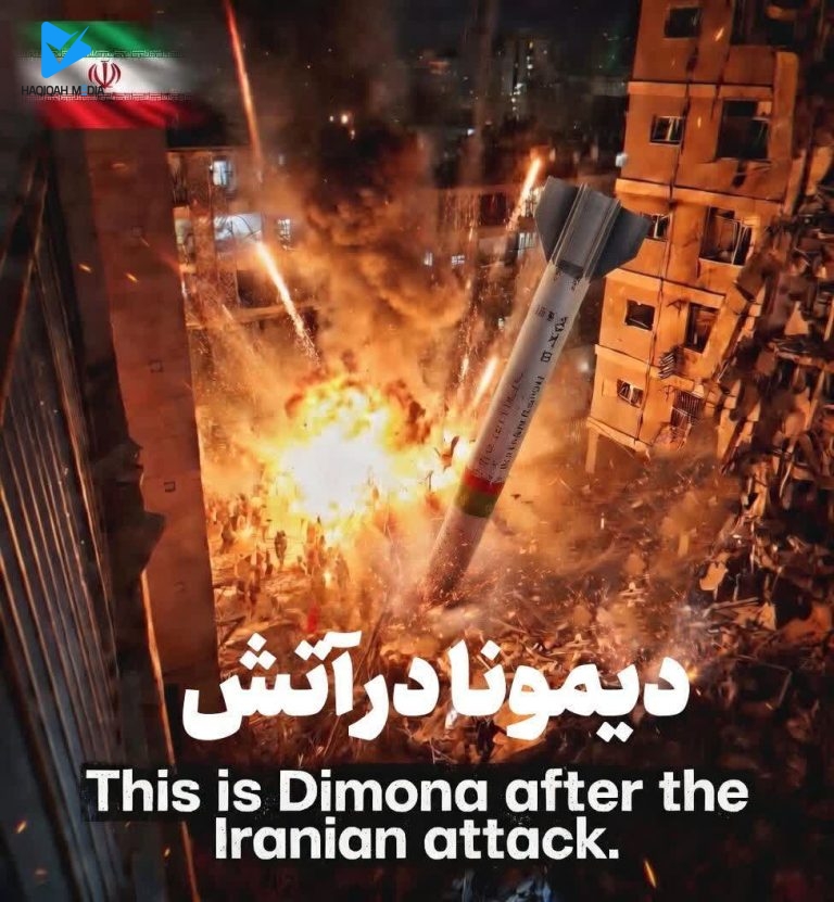 دیمونا در آتش