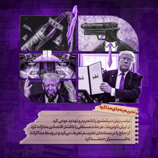 تحریم به جای مذاکره