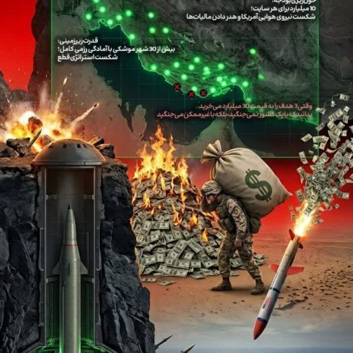 30 میلیارد دلار برای توهم پیروزی؛ موشک‌های ایرانی ماندگارند و گسترش می‌یابند