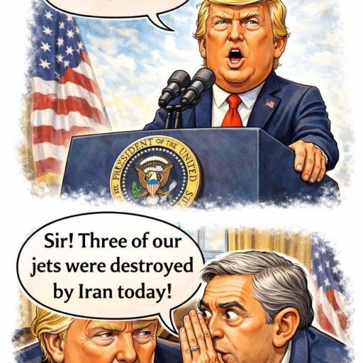 ترامپ: اسمان ایران در اختیار ماست