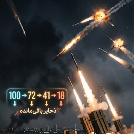 پایان ذخایر موشکی...